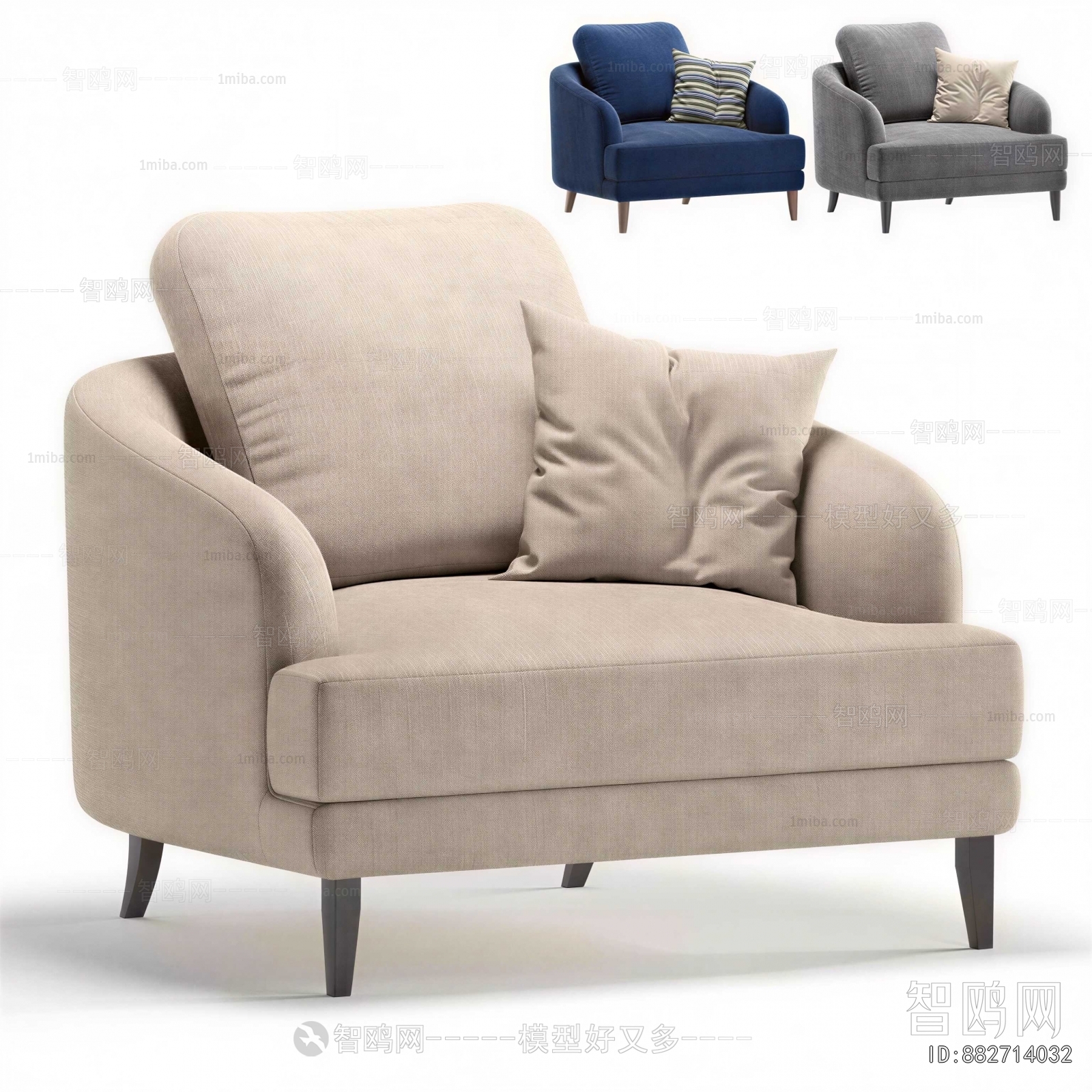 Modern Single Sofa