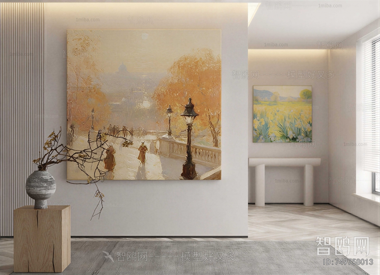 Wabi-sabi Style Painting