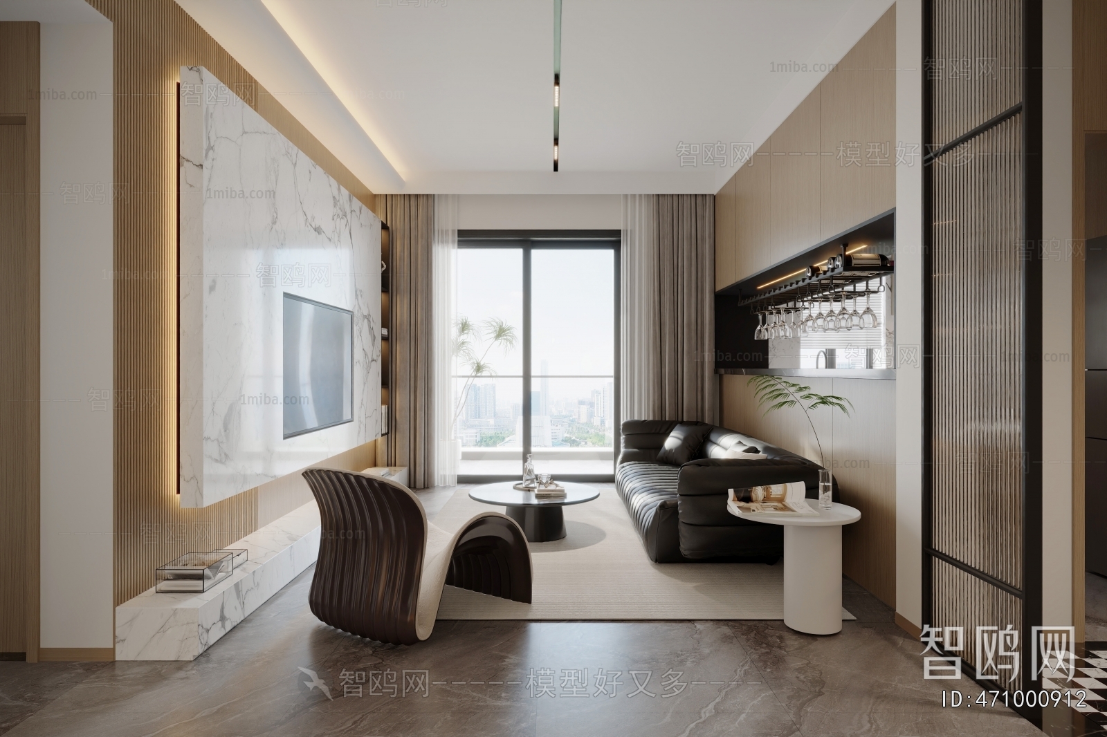 Modern A Living Room