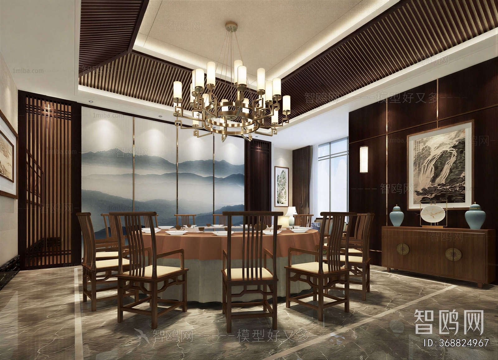 New Chinese Style Restaurant Box