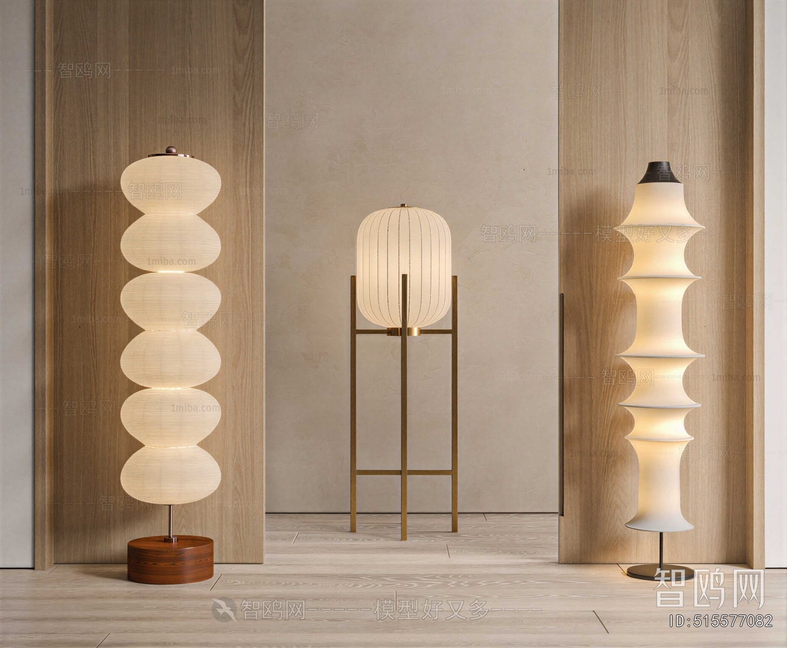 New Chinese Style Floor Lamp
