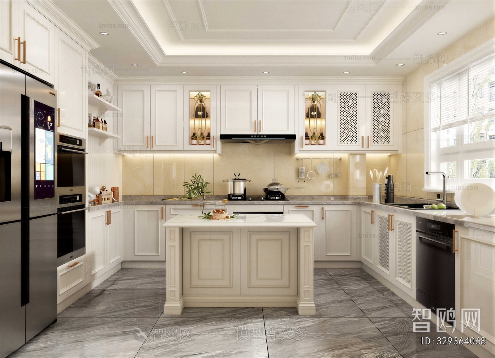 Simple European Style The Kitchen