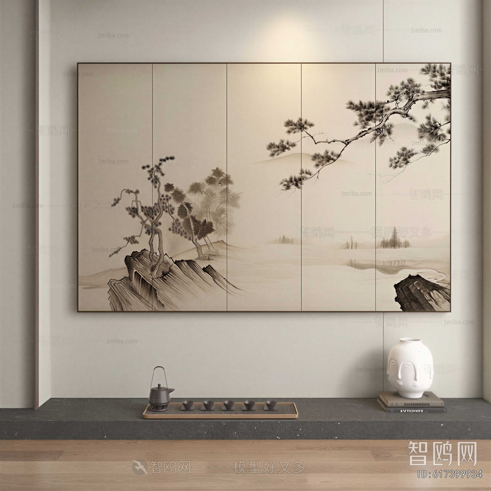 New Chinese Style Painting
