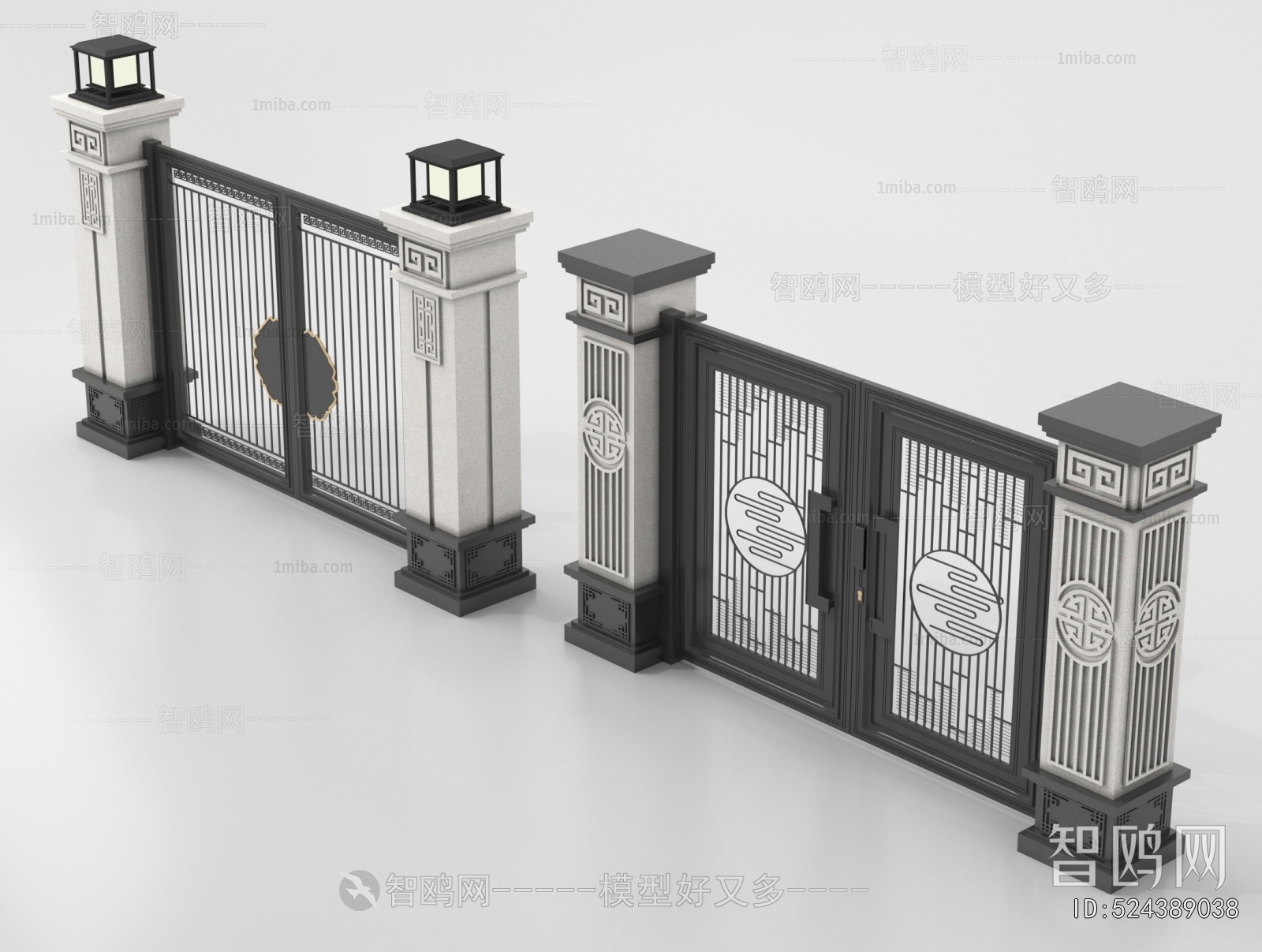 New Chinese Style Gate