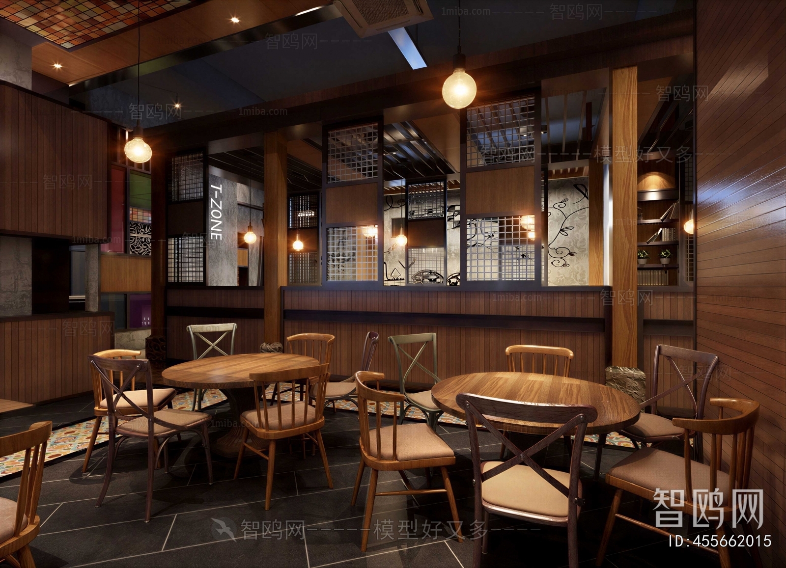 Industrial Style Dining Room