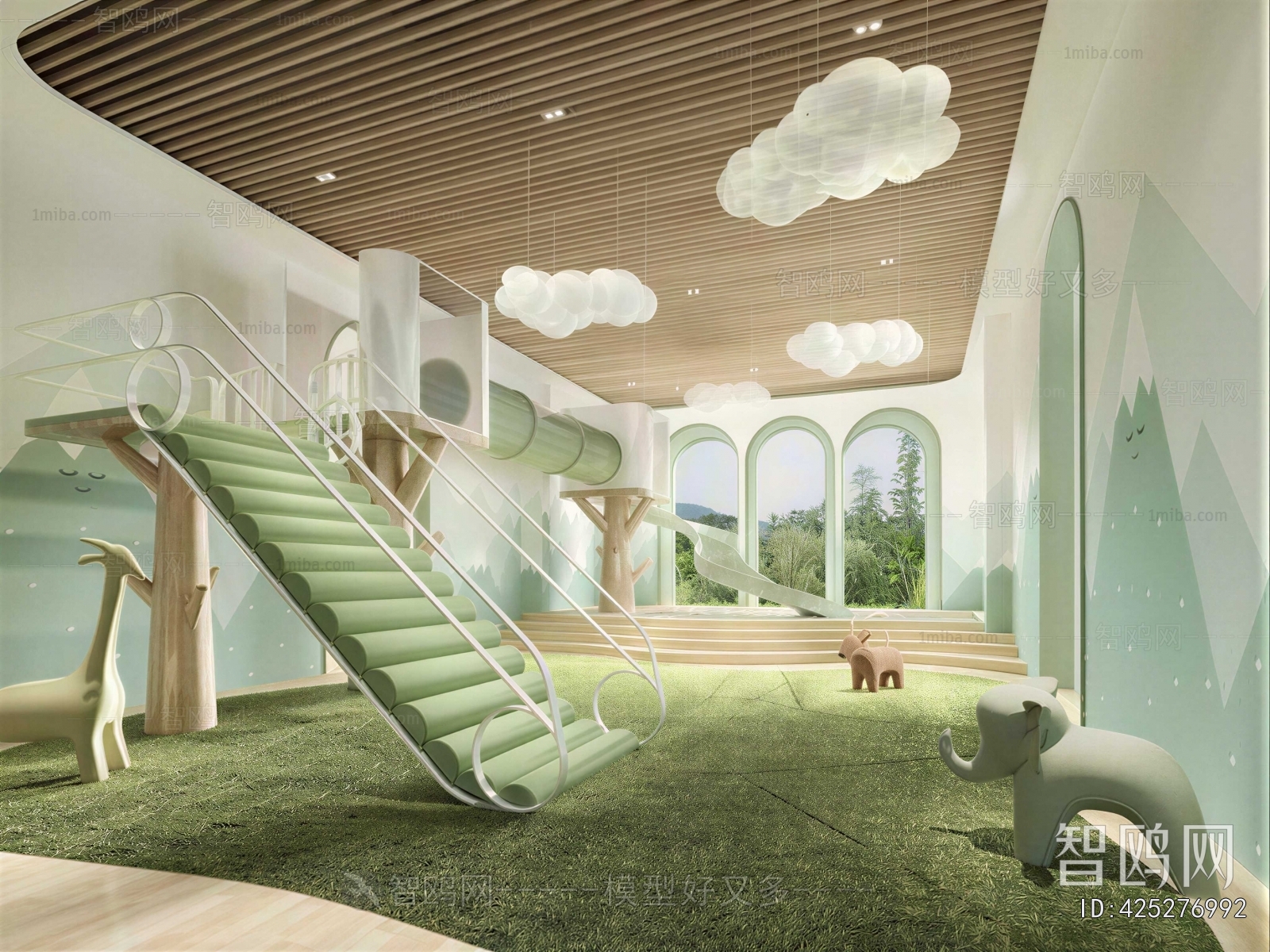 Modern Real Estate Sales Office