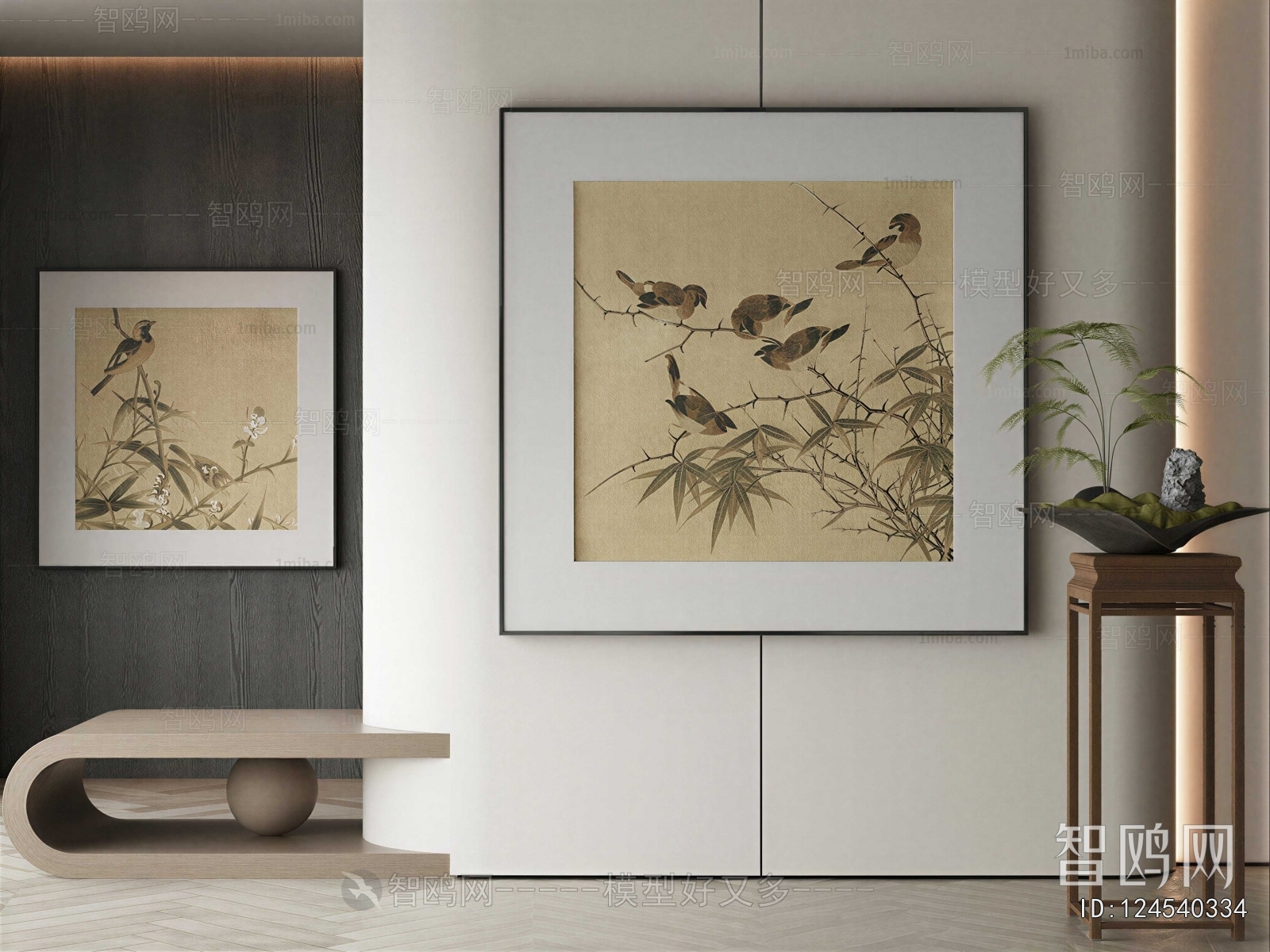 New Chinese Style Painting