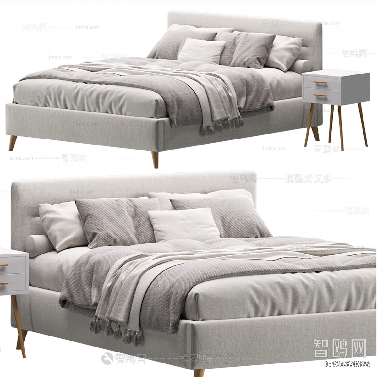 Modern Double Bed