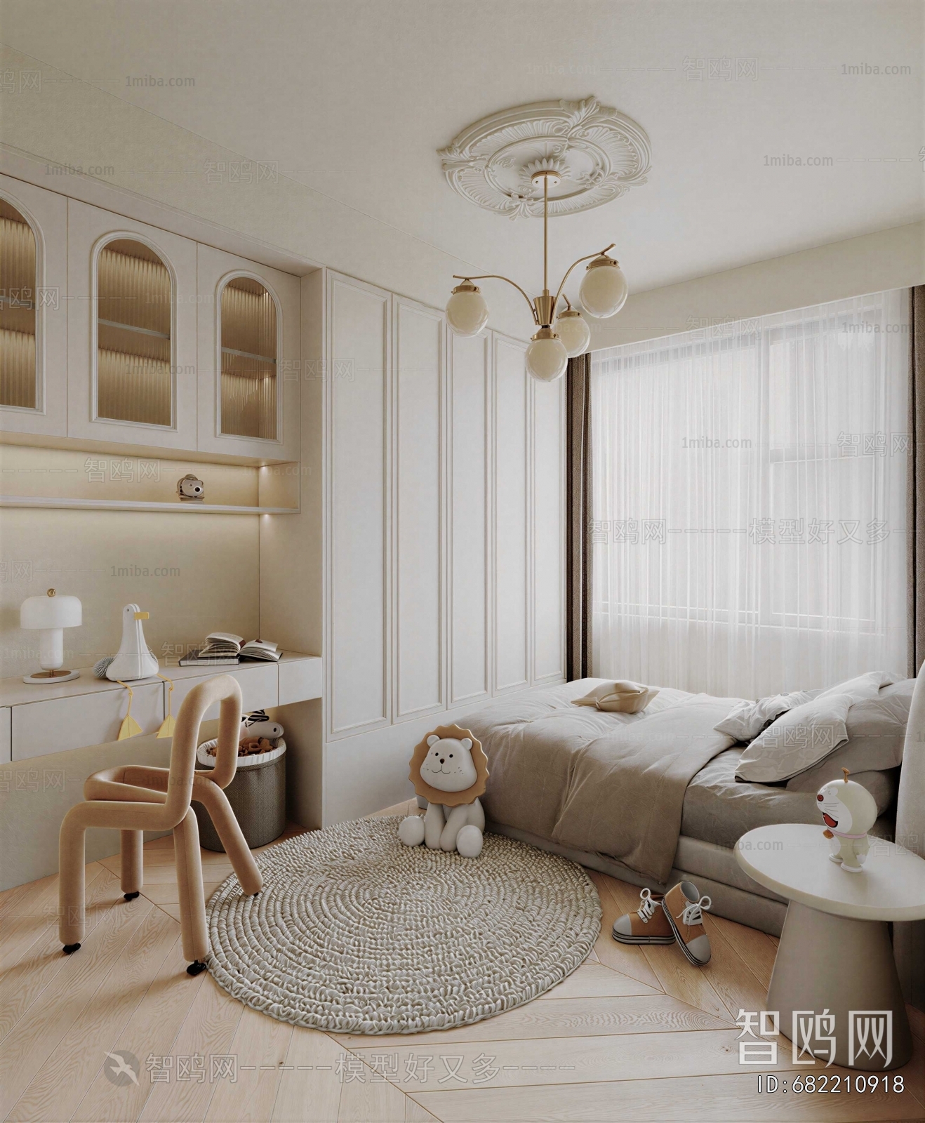 French Style Children's Room