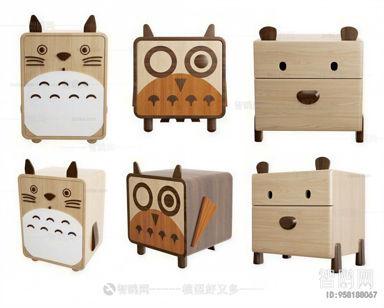 Modern Bedside Cupboard