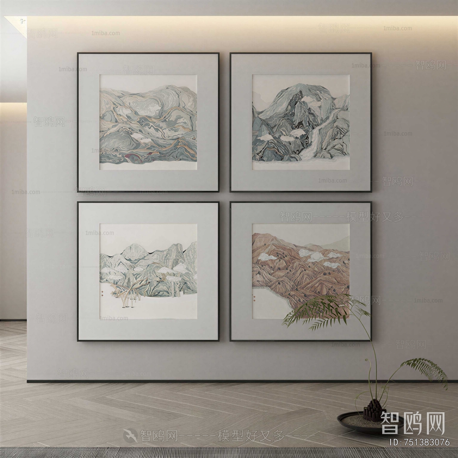 New Chinese Style Painting
