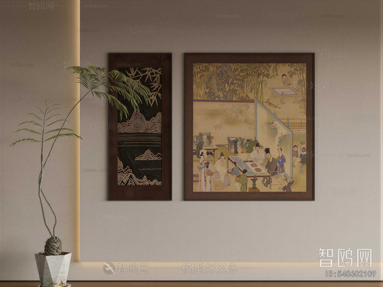 New Chinese Style Painting