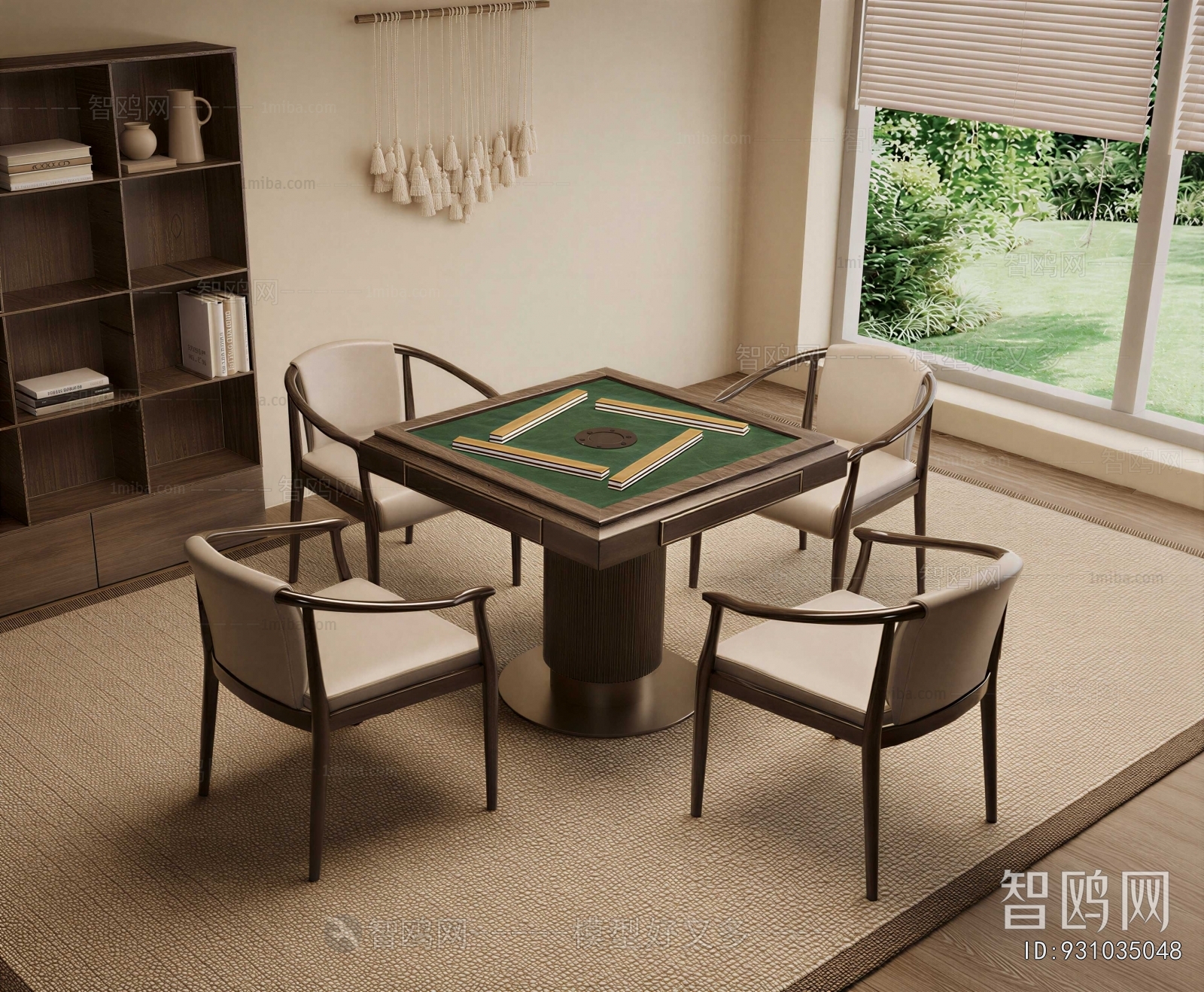New Chinese Style Mahjong Tables And Chairs