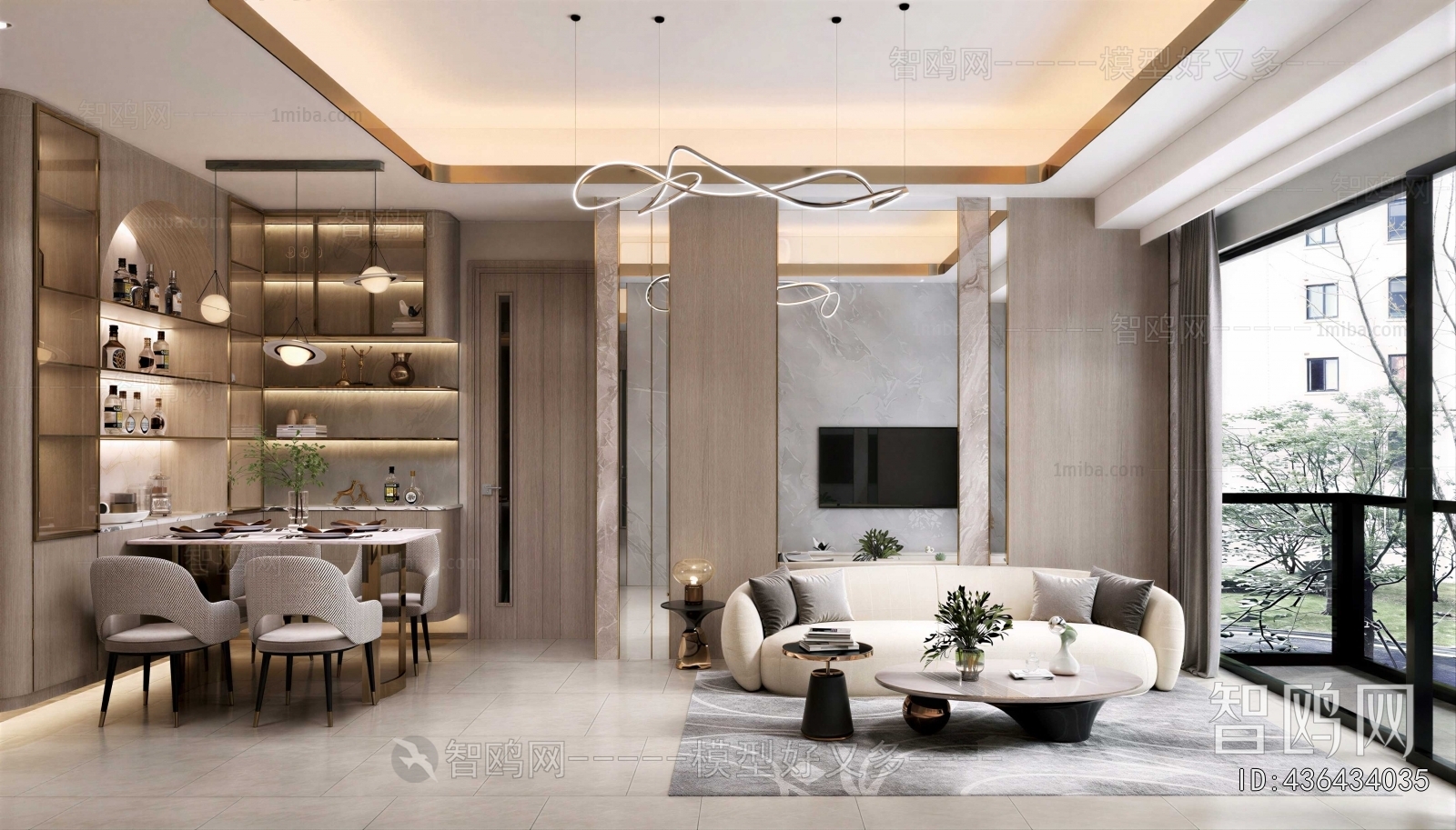 Modern A Living Room