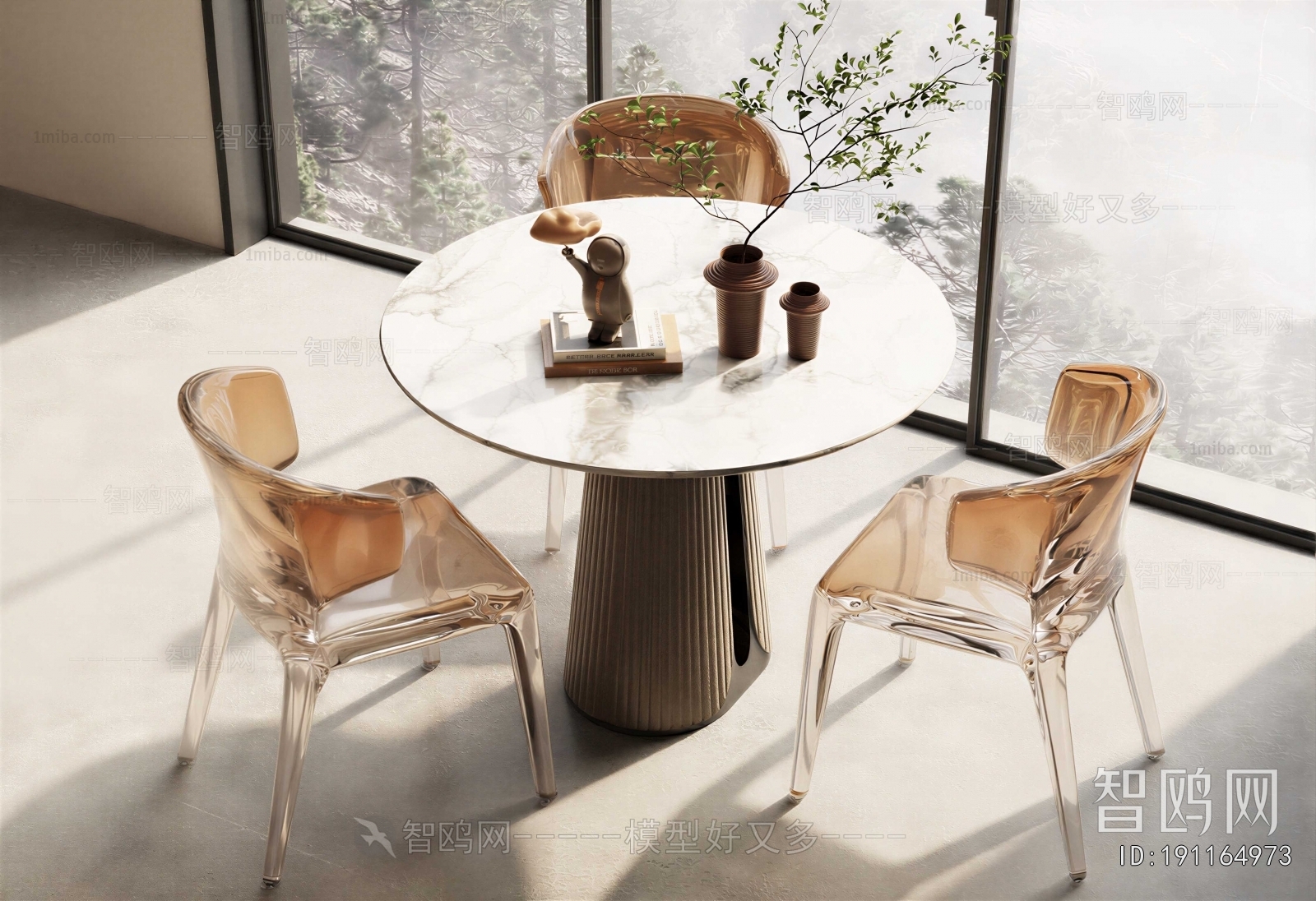 Modern Leisure Table And Chair