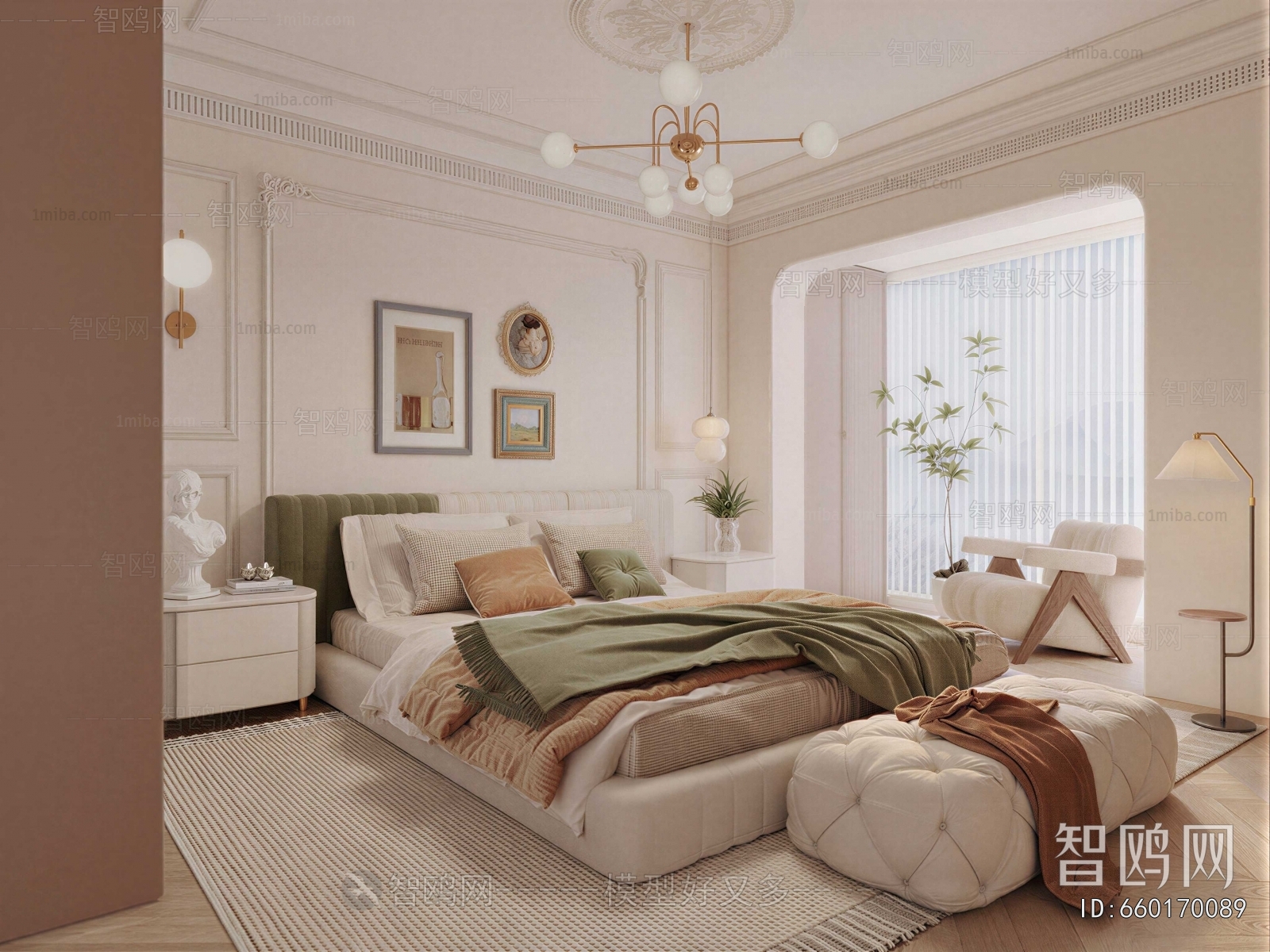 French Style Bedroom