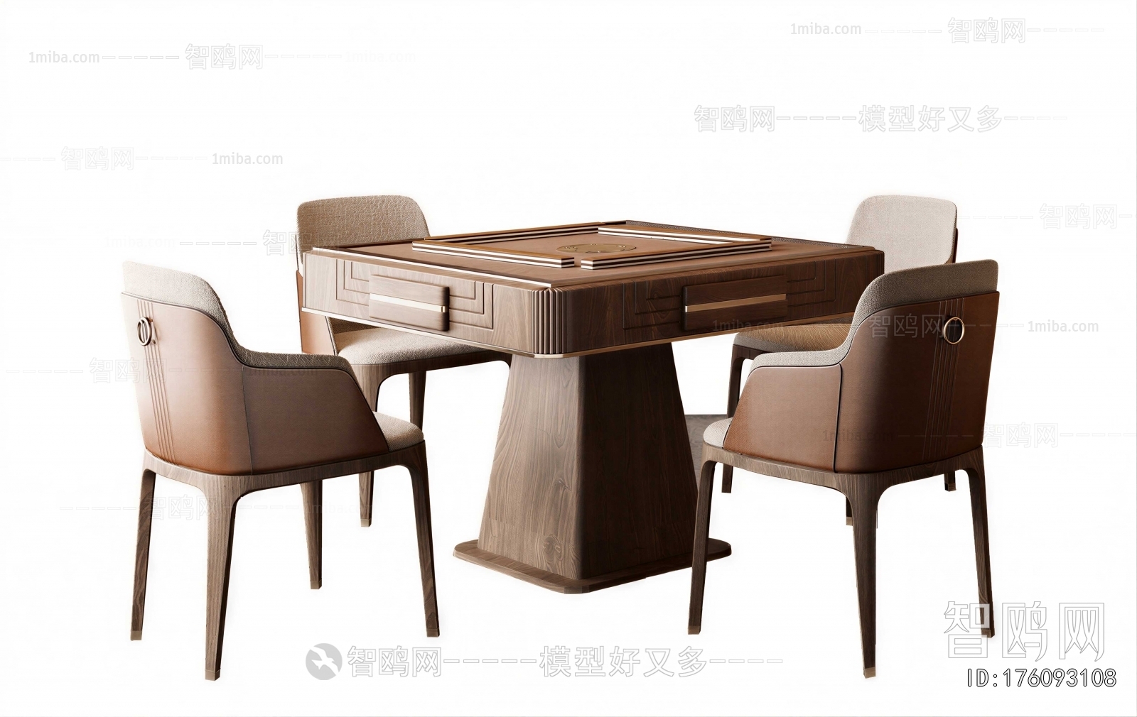 Modern Mahjong Tables And Chairs