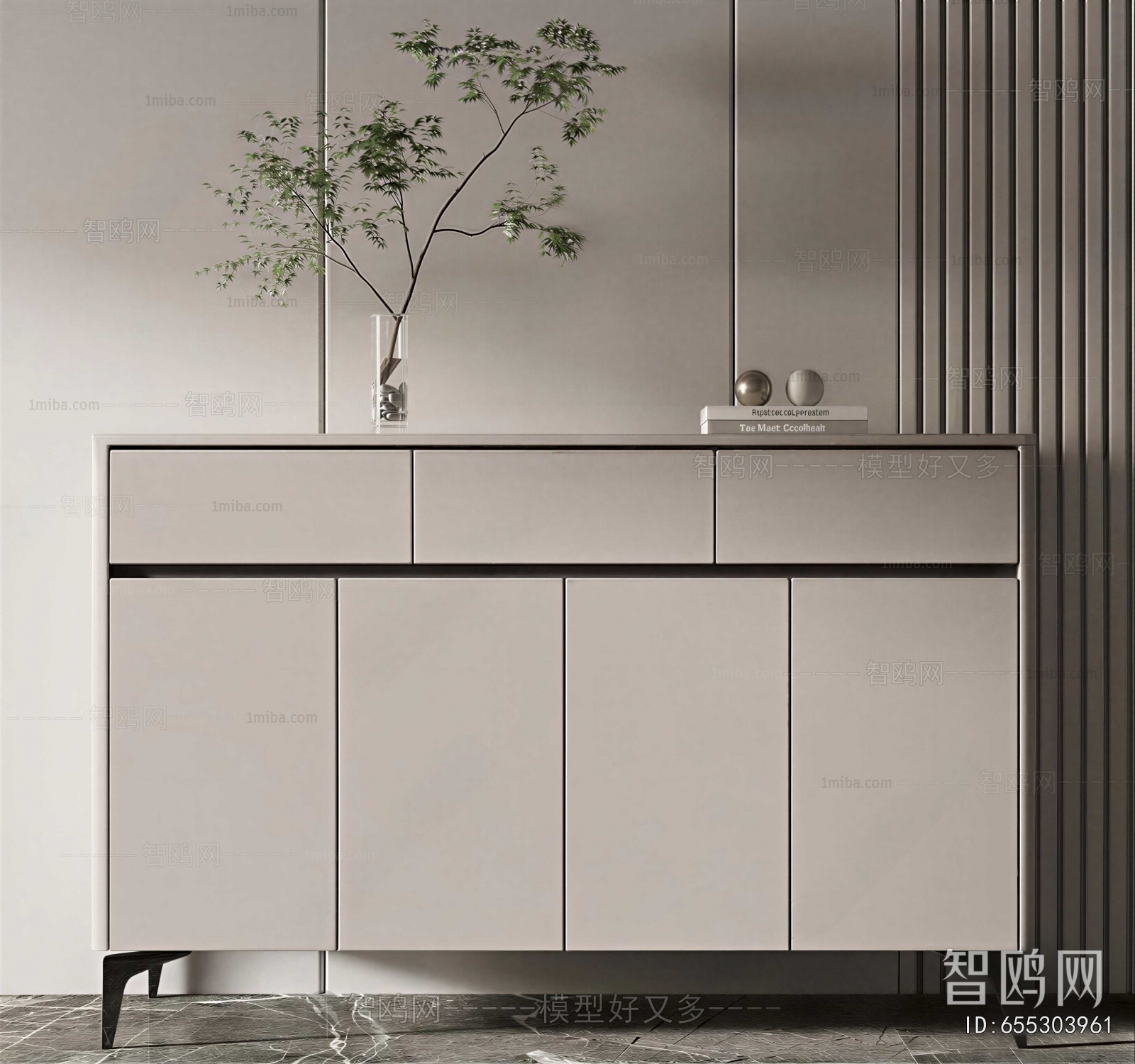 Modern Entrance Cabinet