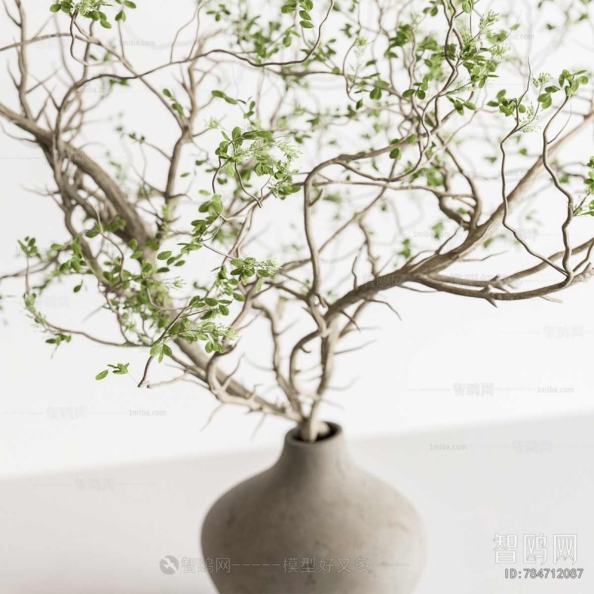 Modern Aquatic Green Plant