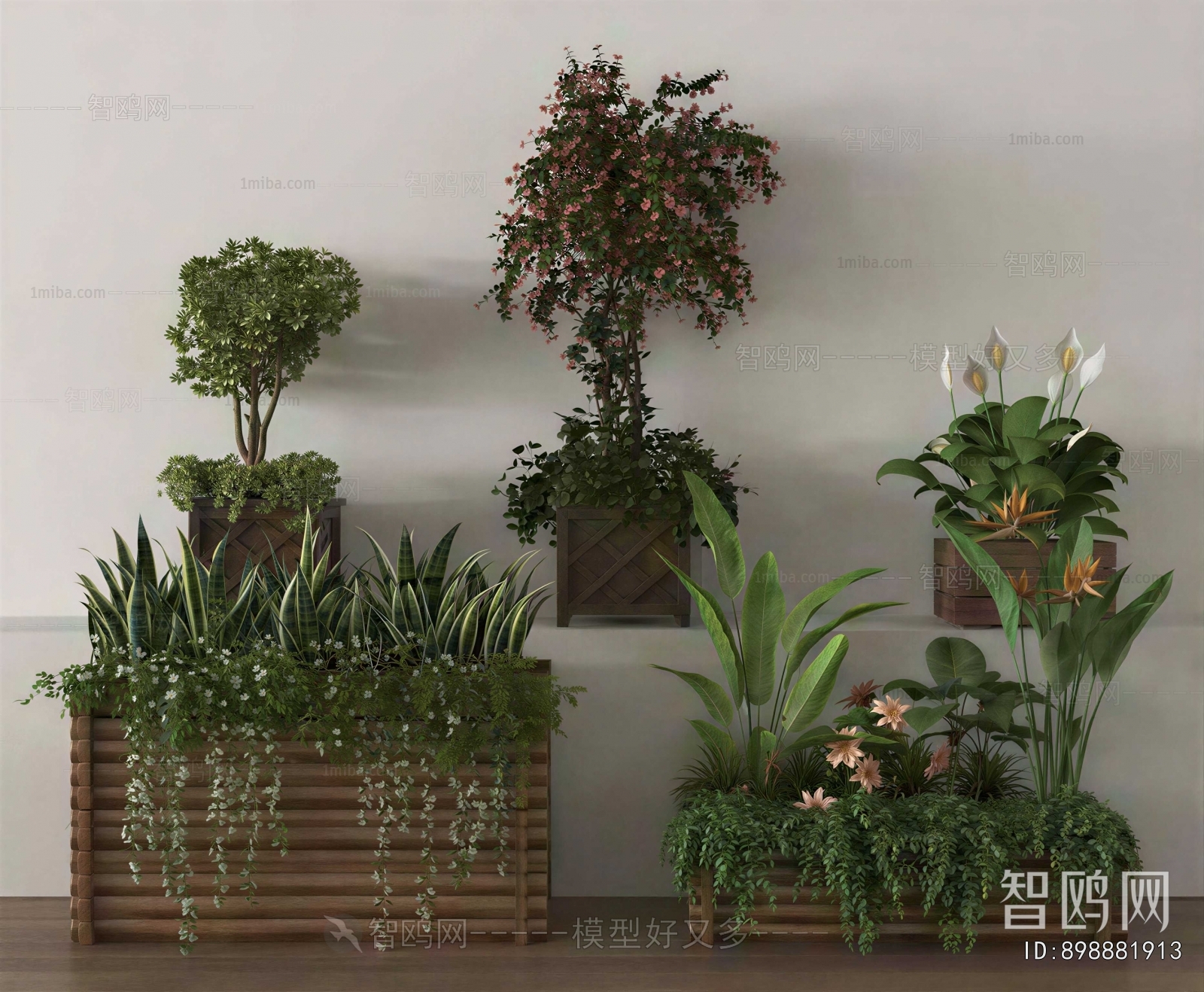 Modern Flower Bed, Flower Bowl, Flower Box