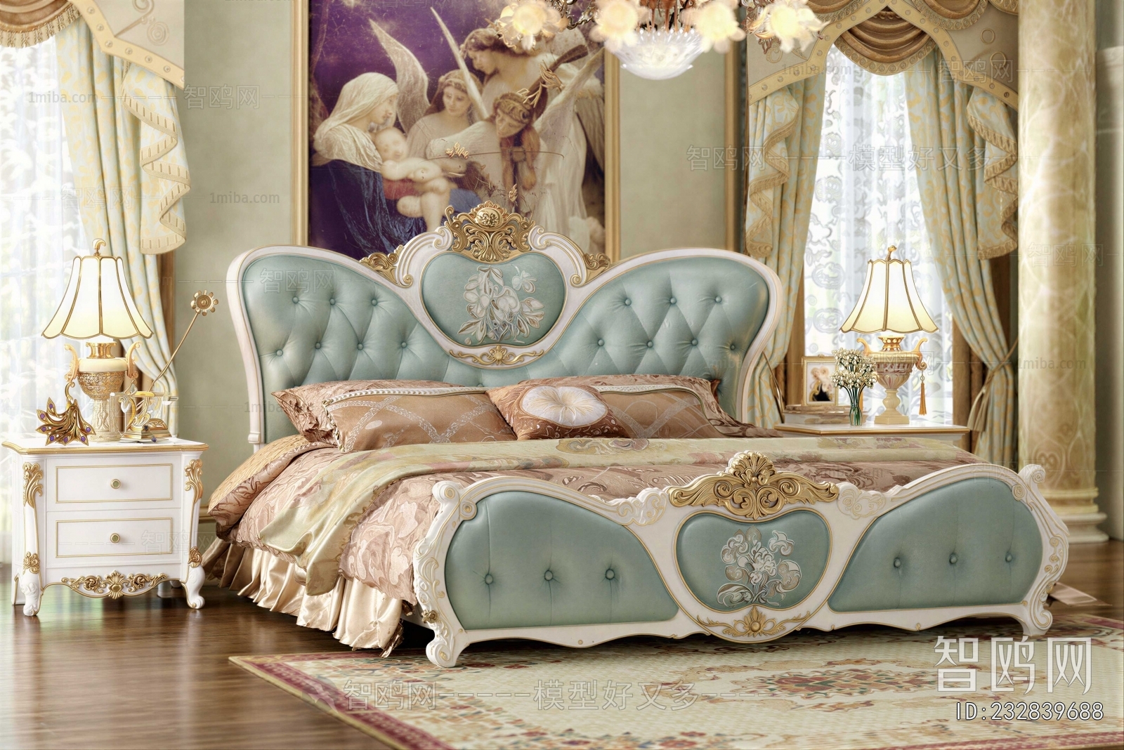 European Style Double Bed