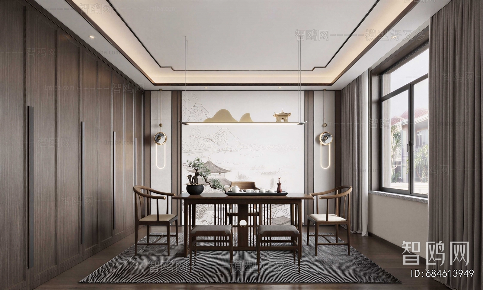 New Chinese Style Tea House