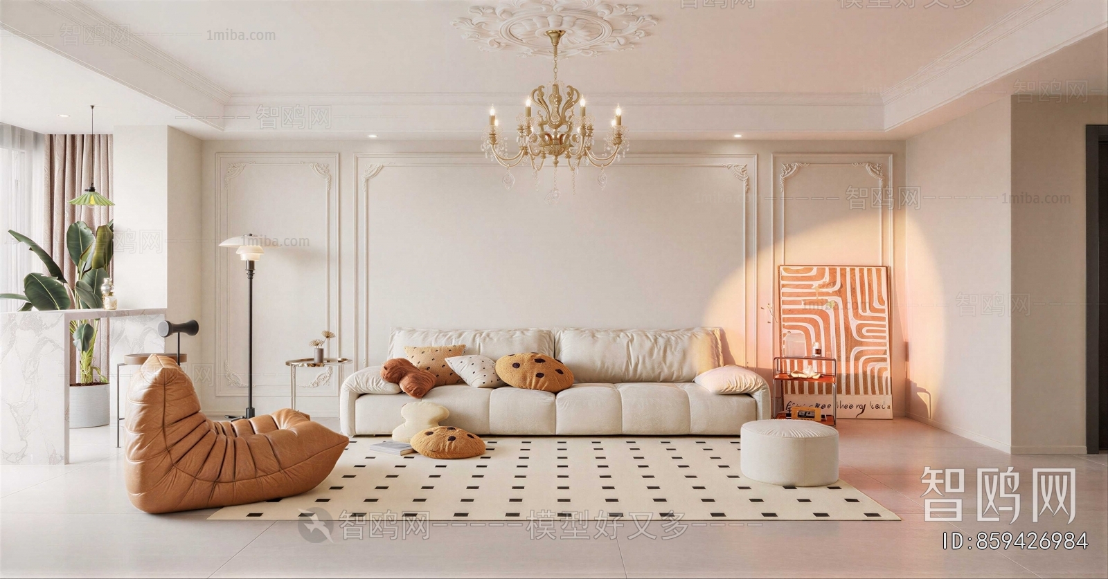 French Style A Living Room