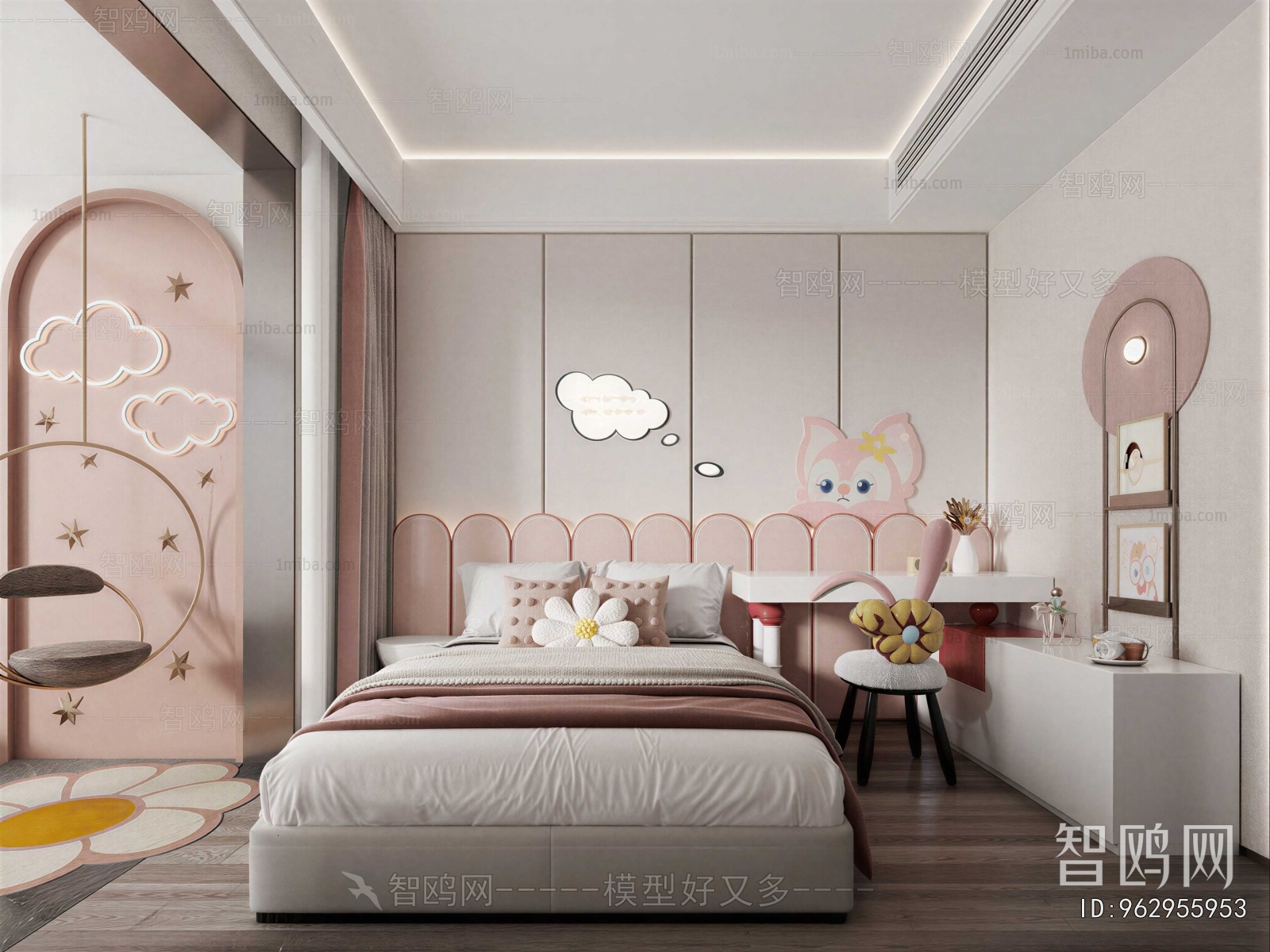 Modern Girl's Room Daughter's Room