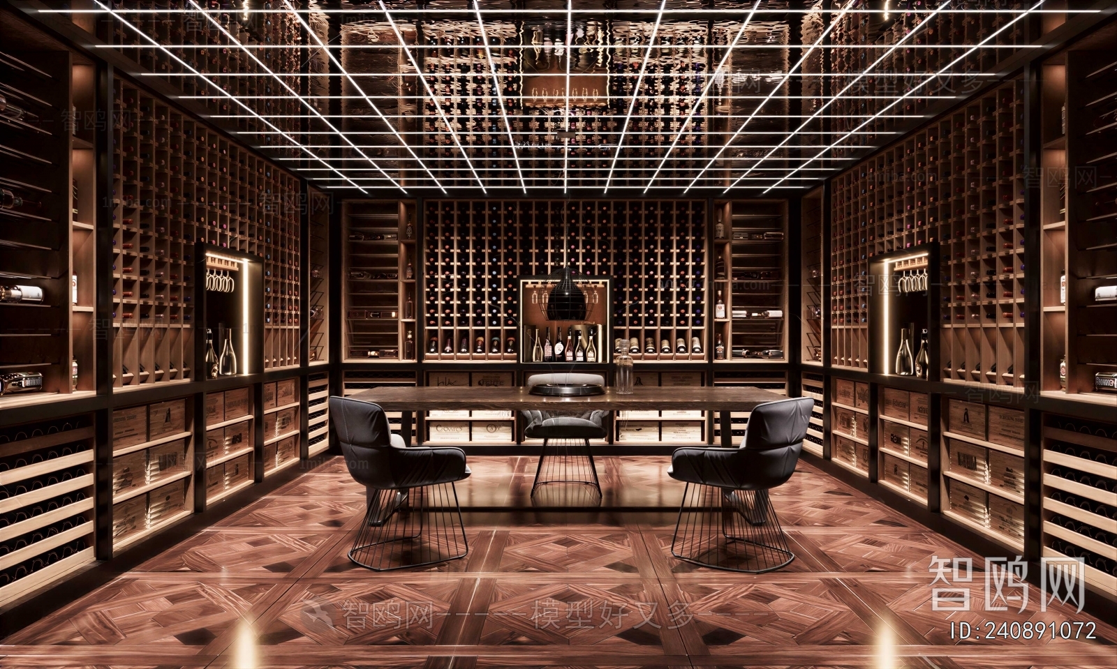 Modern Wine Cellar/Wine Tasting Room