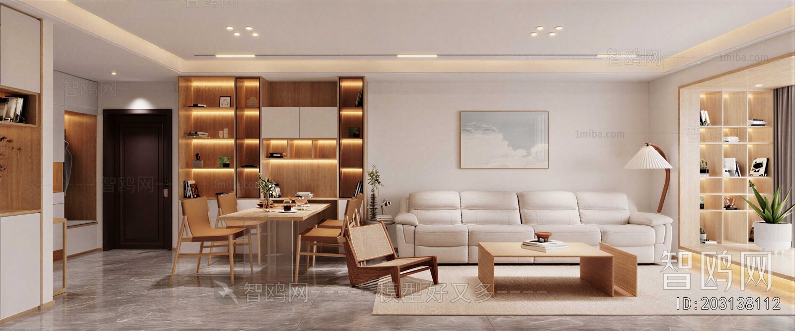 Japanese Style A Living Room