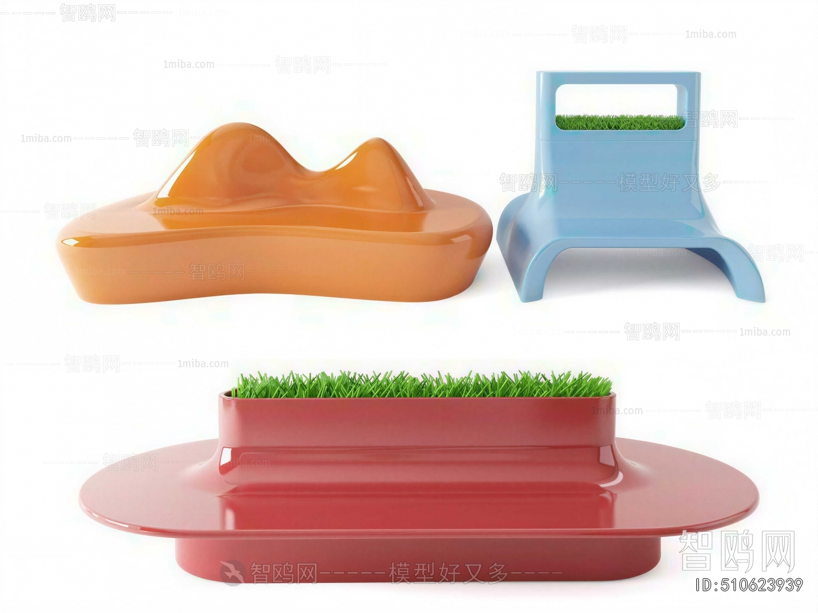 Modern Communal Chair