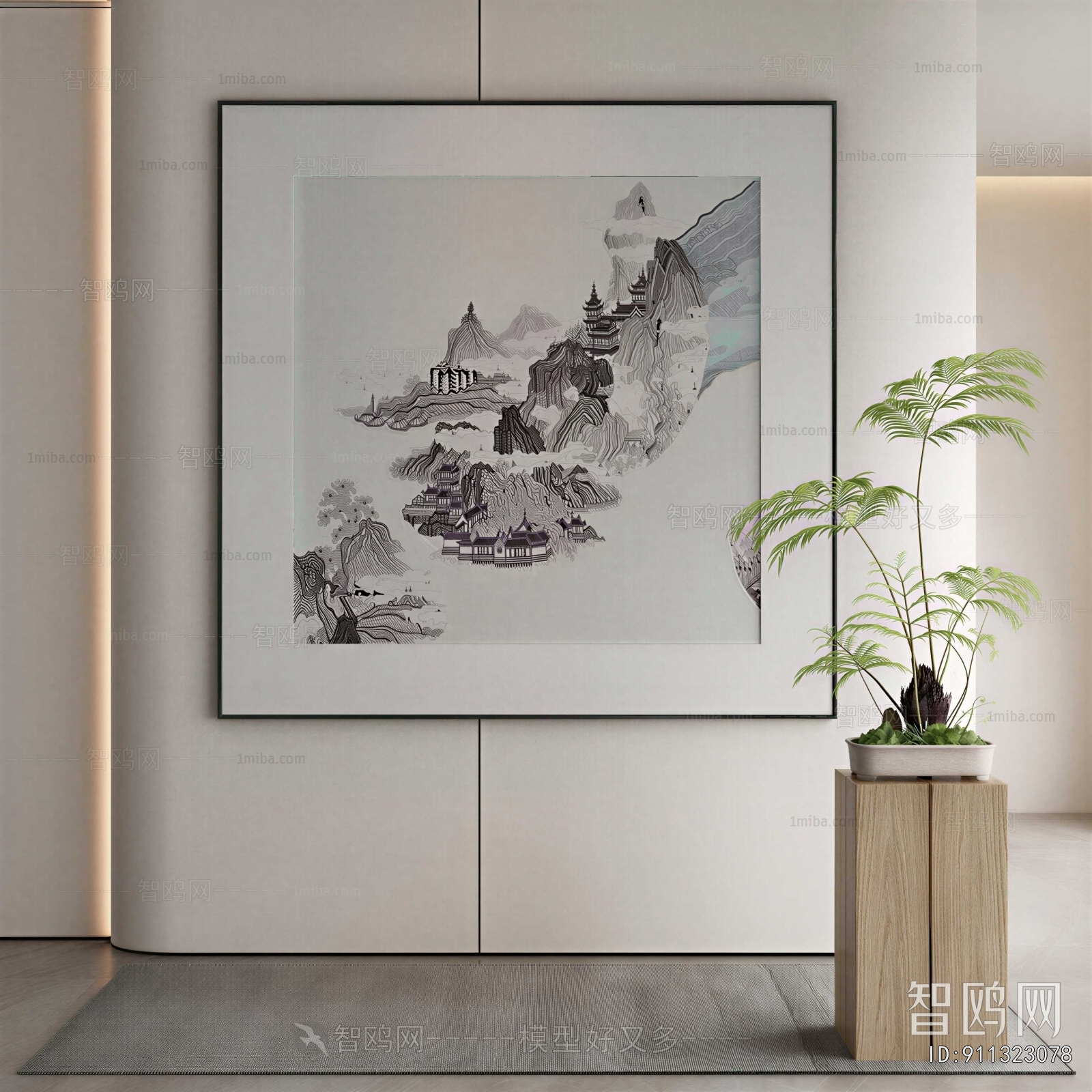 New Chinese Style Painting
