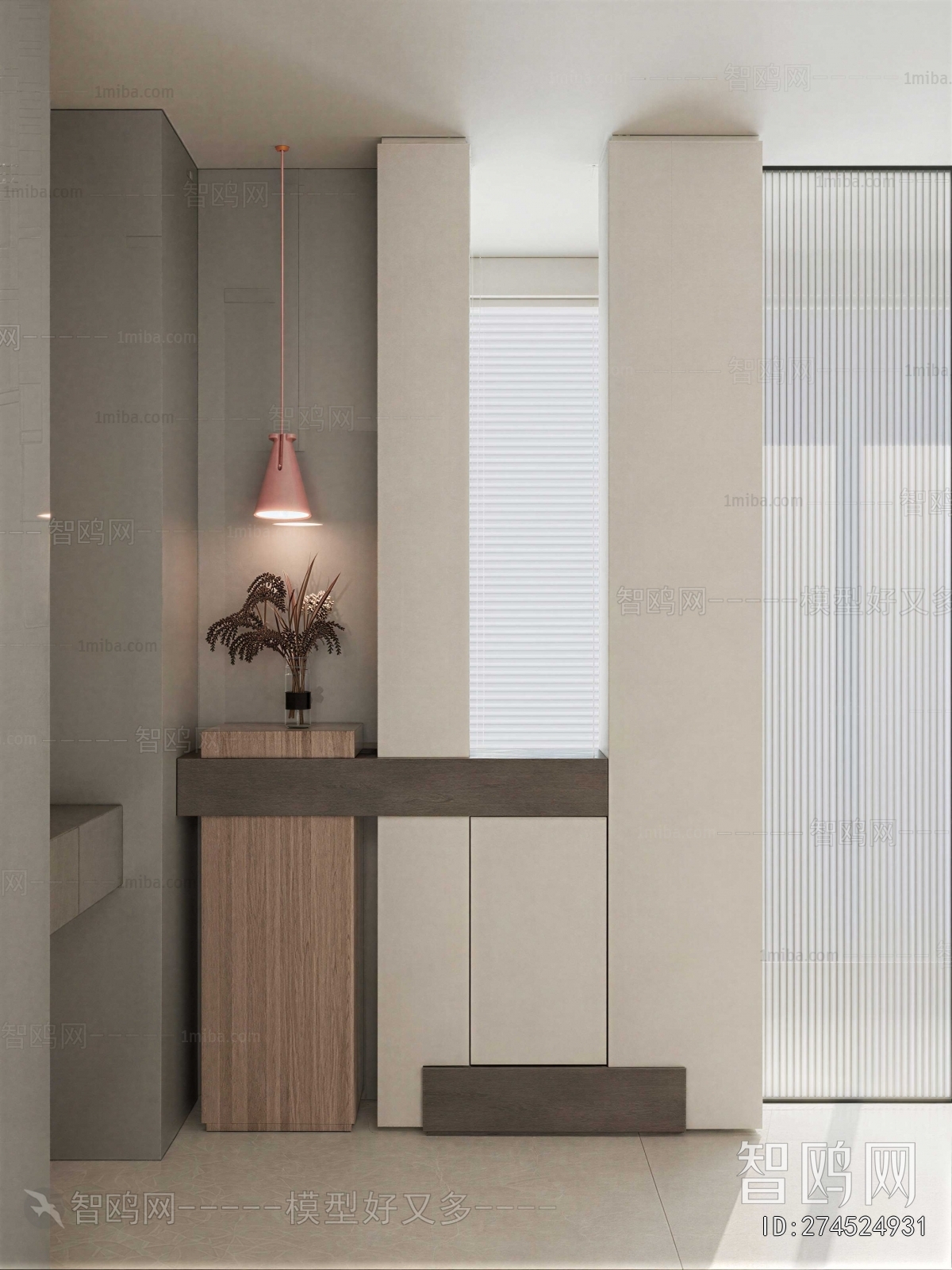 Modern Entrance Cabinet