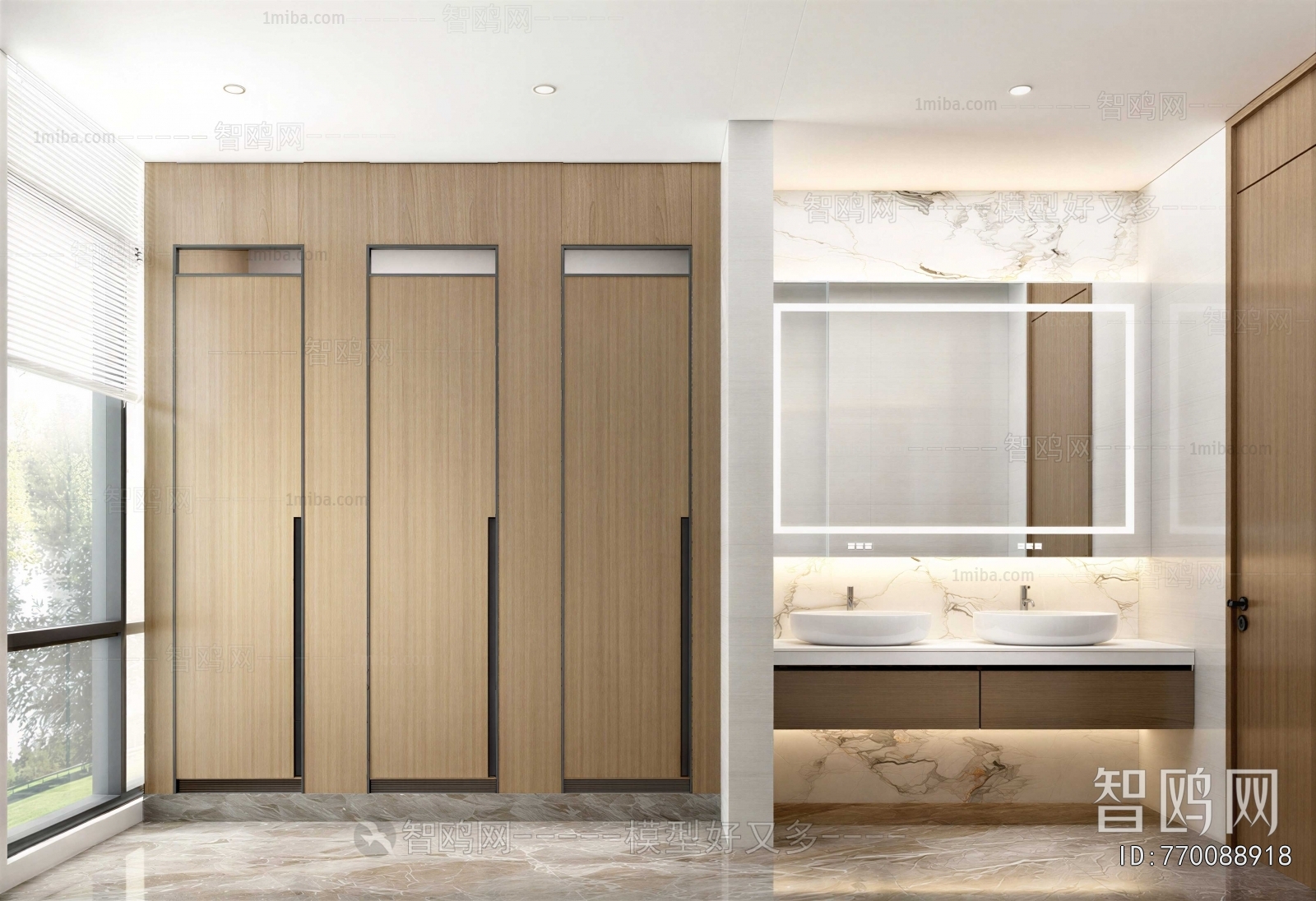 Modern Public Toilet