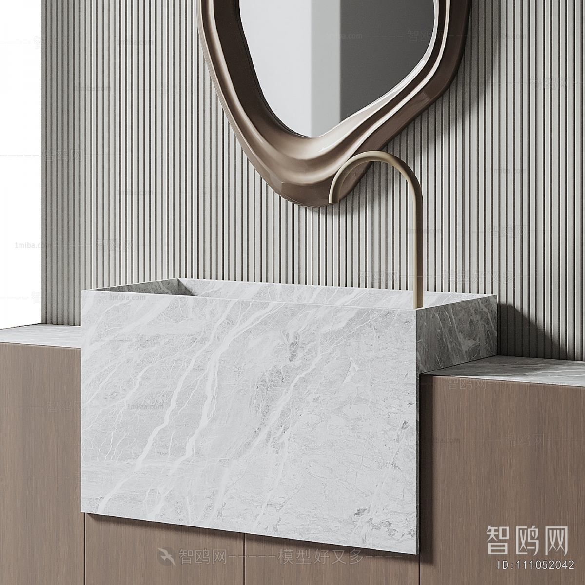 Modern Bathroom Cabinet