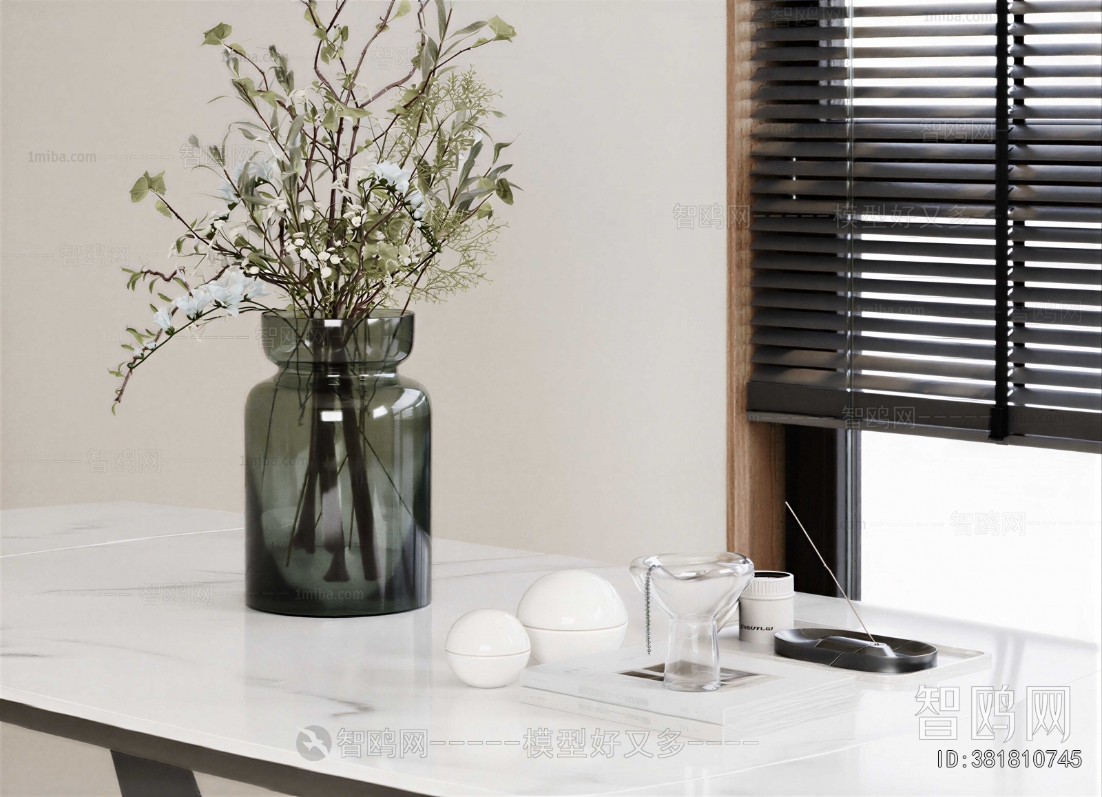 Modern Aquatic Green Plant