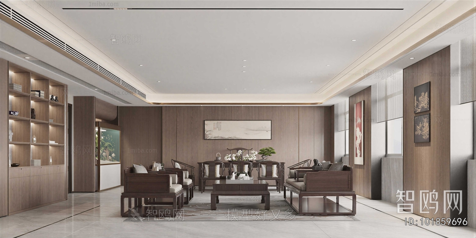 New Chinese Style Manager's Office