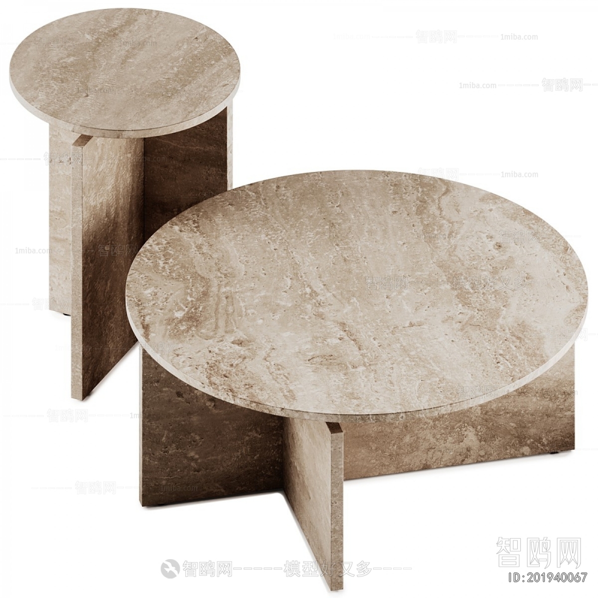 Wabi-sabi Style Coffee Table