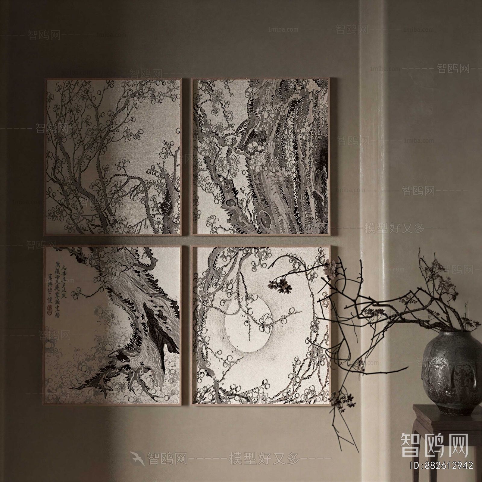 New Chinese Style Painting