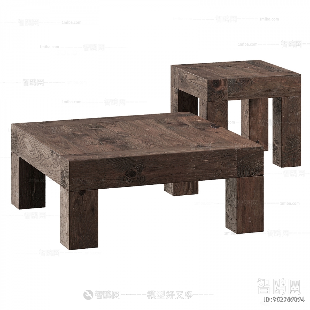Wabi-sabi Style Coffee Table