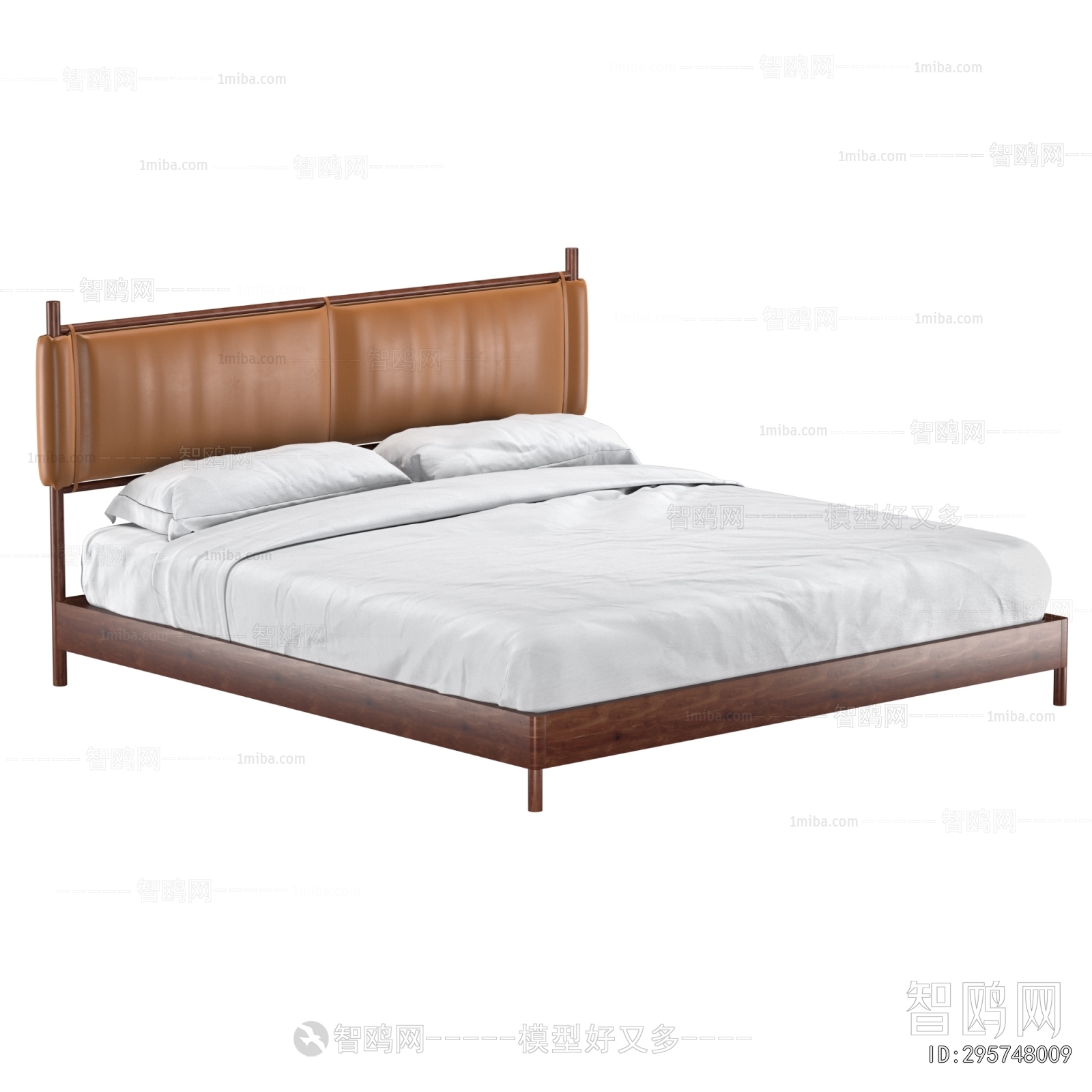Modern Nordic Style Double Bed
