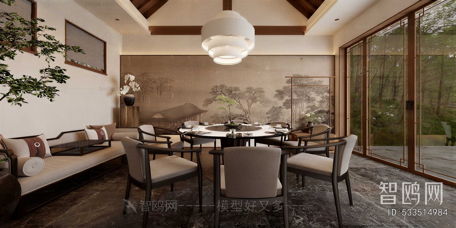 New Chinese Style Restaurant Box