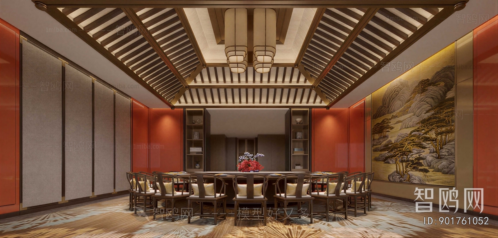 New Chinese Style Restaurant Box