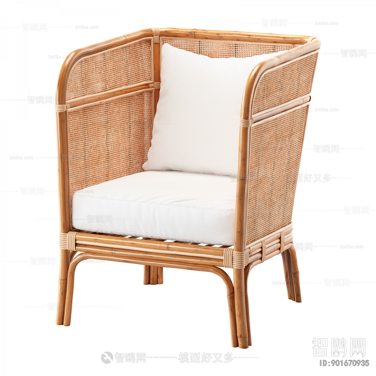 Nordic Style Single Sofa