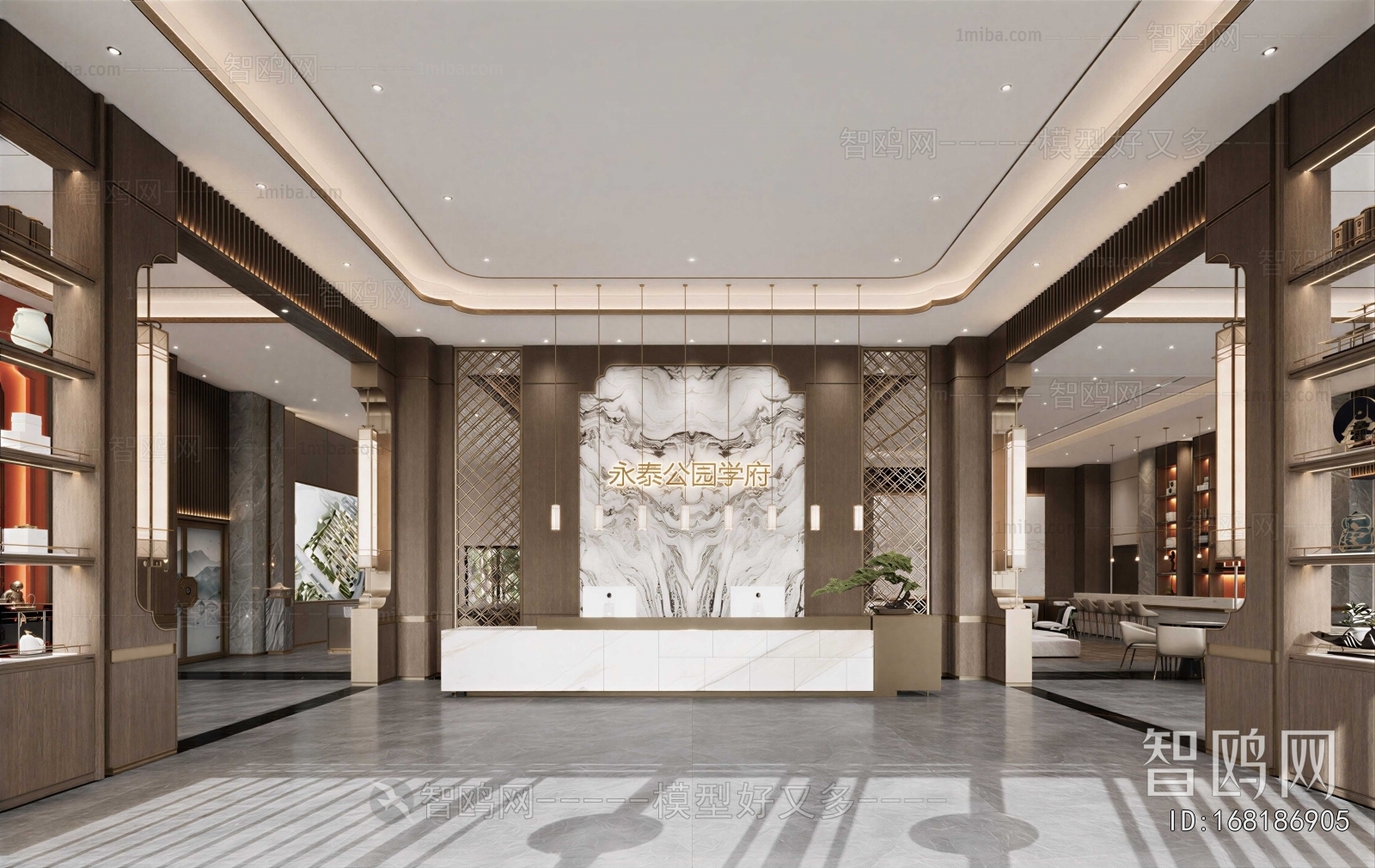 New Chinese Style Reception Hall