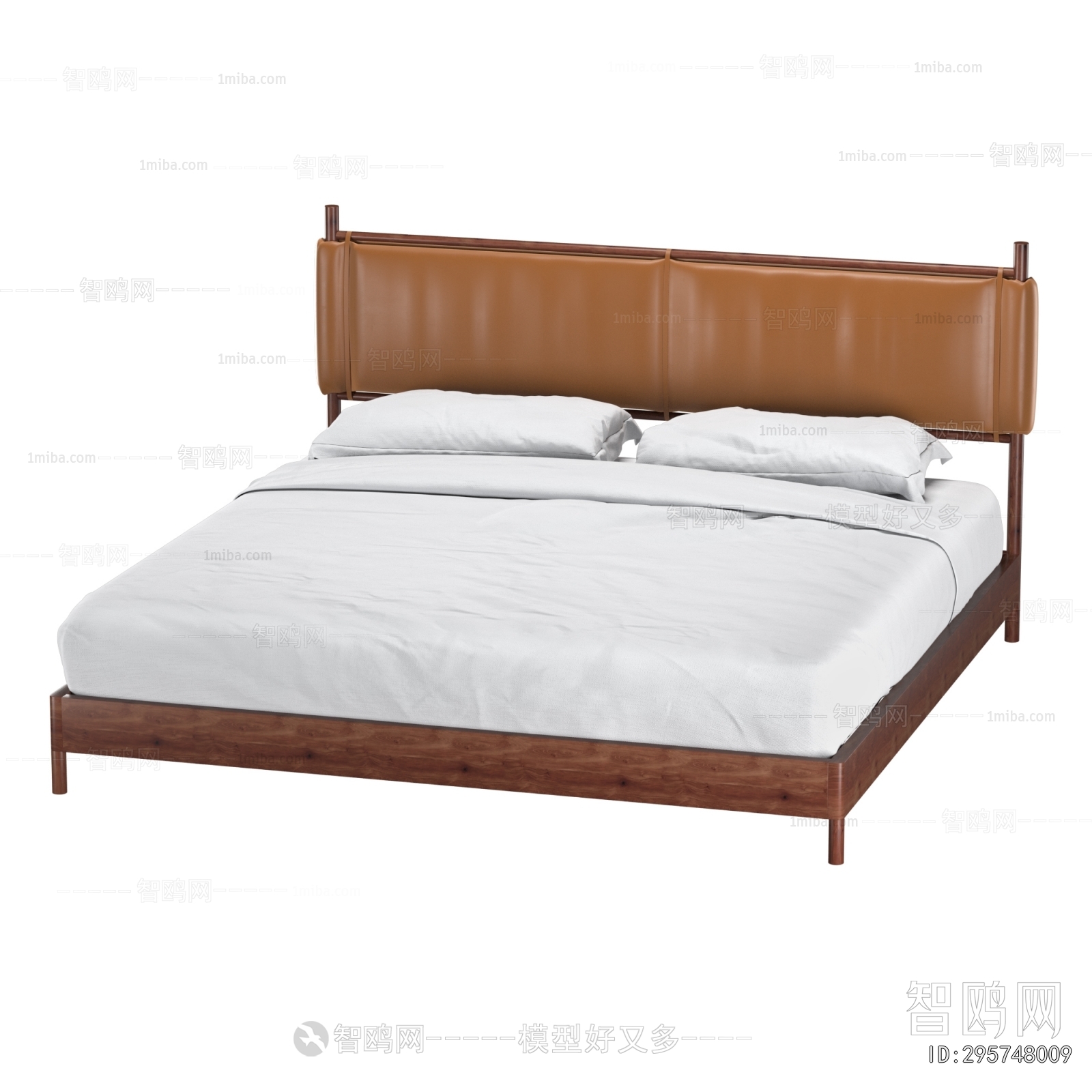 Modern Nordic Style Double Bed