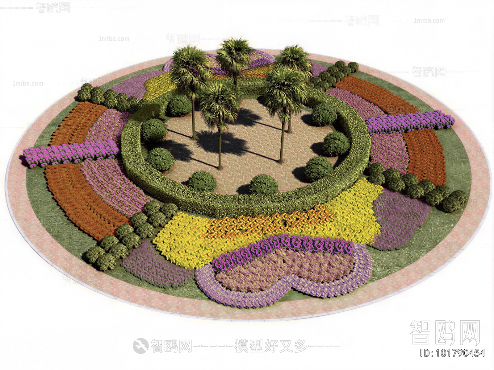 Modern Park Landscape