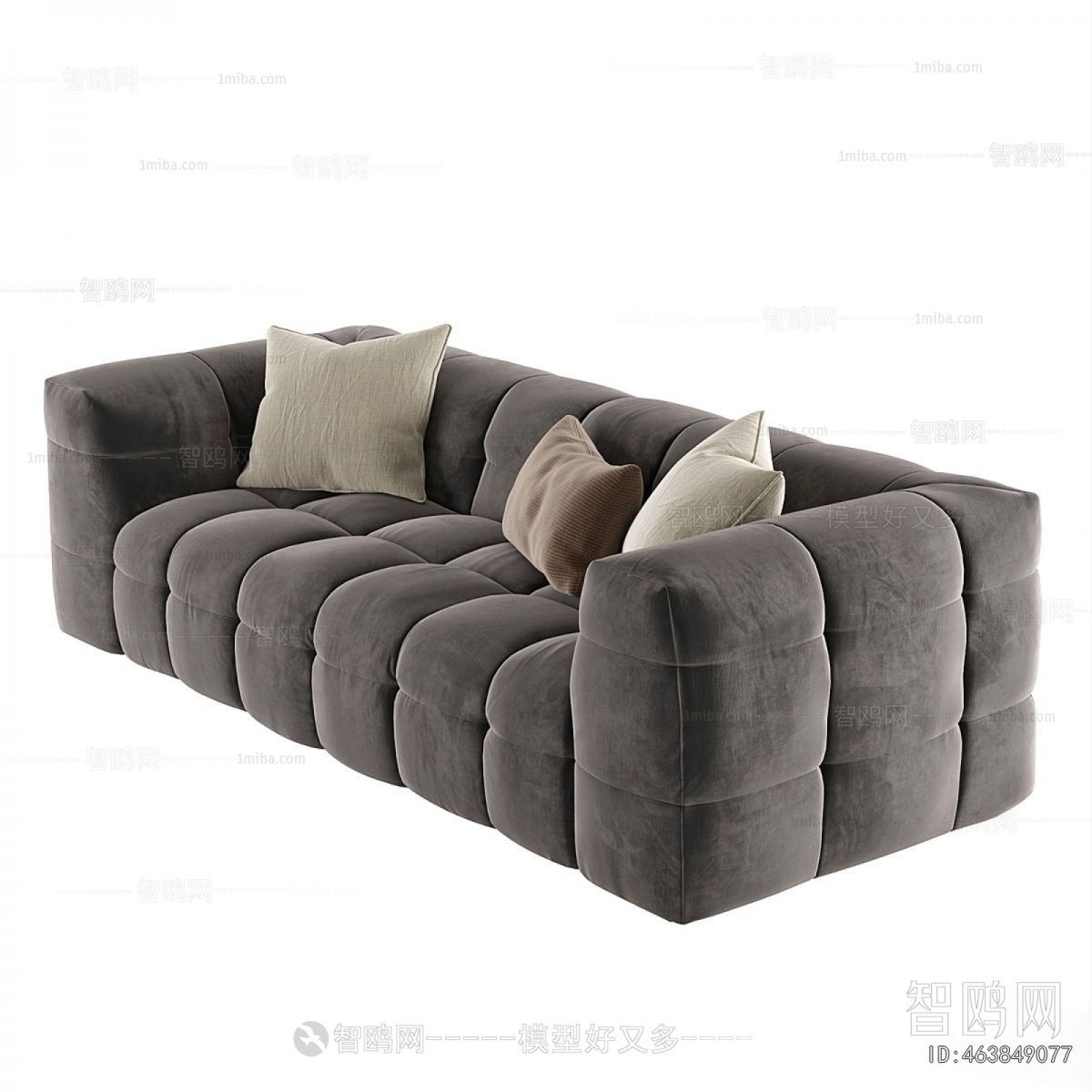 Modern Three-seat Sofa