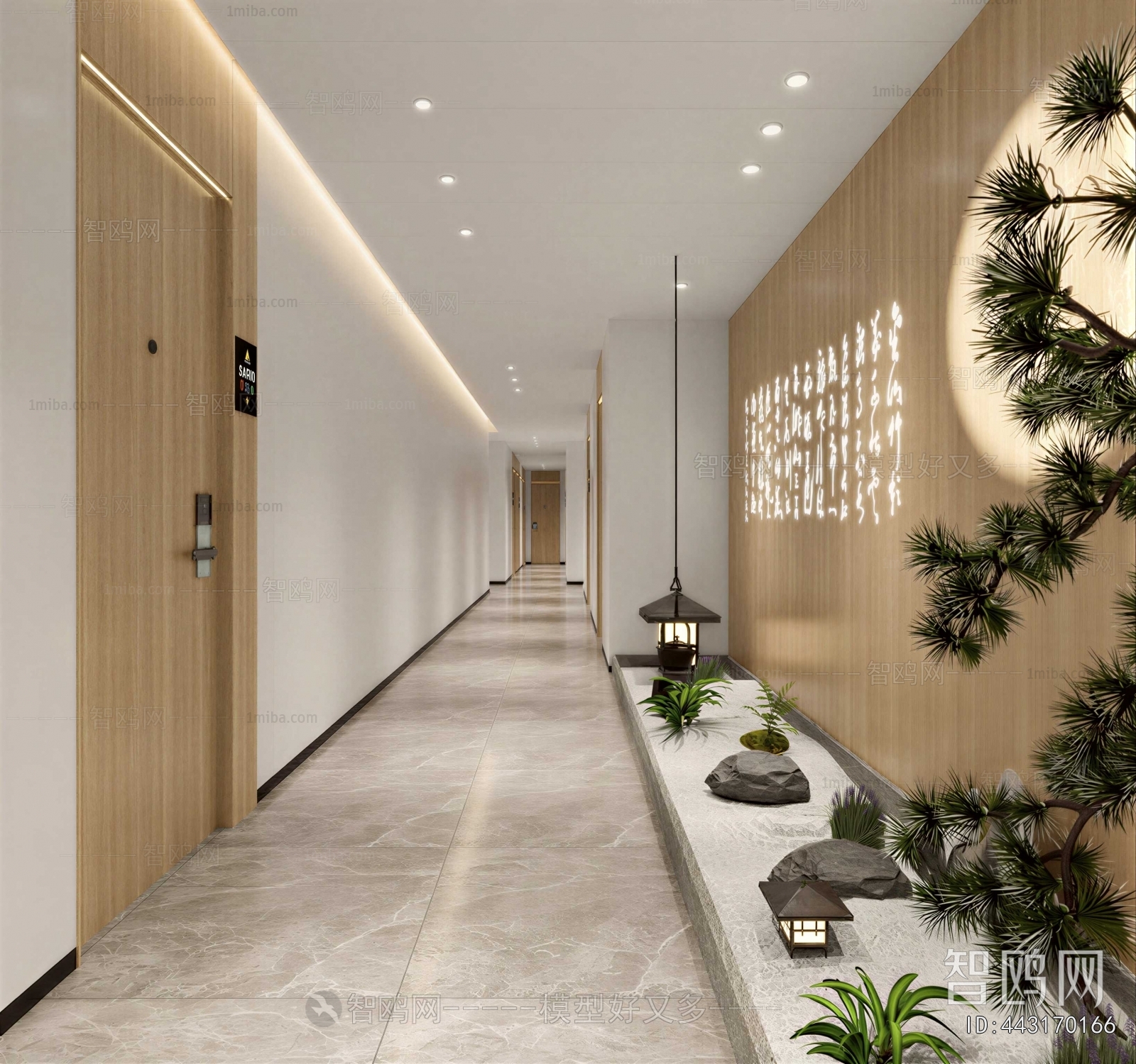 New Chinese Style Corridor