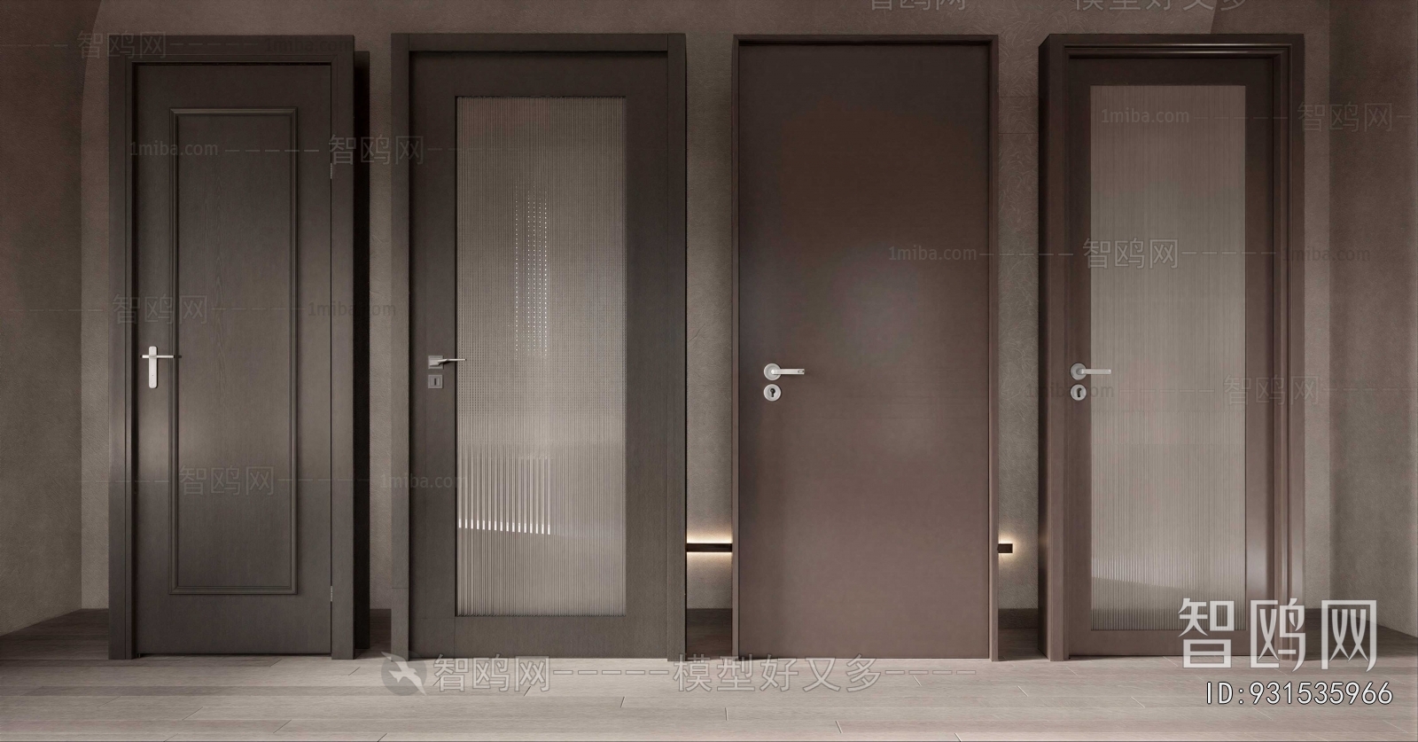 Modern Double Door